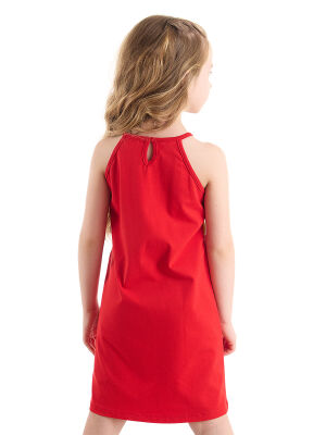 Unicorn Love Red Girl Dress - 2