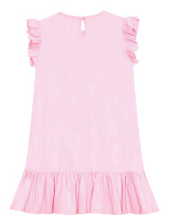 Unicorn Magic Girl Pink Jersey Dress - 4