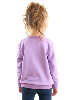 Unicorn Purple Girl Sweatshirt