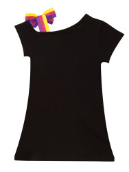 Unicorn Rock Girl Black Dress - 4