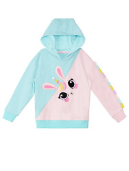 Unicorn Tavşan Kız Çocuk Sweatshirt - Thumbnail