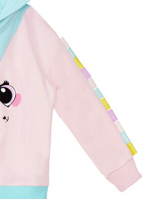 Unicorn Tavşan Kız Çocuk Sweatshirt - 5