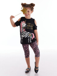 Unique Zebra Girl Tunic&Leggings Set - 1