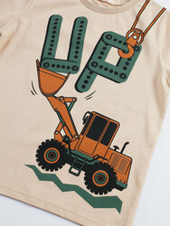 Up Boy T-shirt&Pants Set - Thumbnail