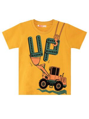 Up Kepçe Erkek Çocuk T-Shirt Şort Takım - 5