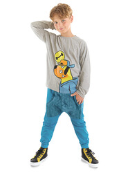 Urban Dog Boy T-shirt&Pants Set - Thumbnail