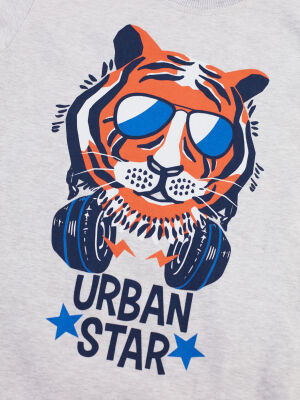 Urban Star Erkek Çocuk T-shirt Kapri Şort Takım - 5