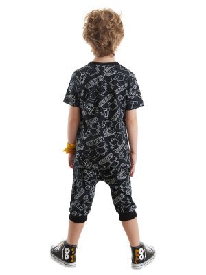 Vehicles Boy T-shirt&Capri Pants Set - 2