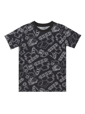 Vehicles Boy T-shirt&Capri Pants Set - 5