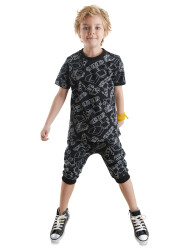 Vehicles Boy T-shirt&Capri Pants Set - 1