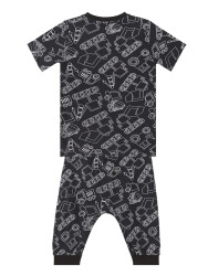 Vehicles Boy T-shirt&Capri Pants Set - 4