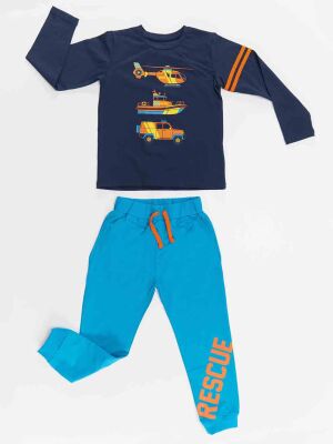 Vehicles Boy T-shirt&Pants Set - 3