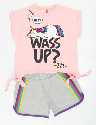 Wassup Girl Shorts Set