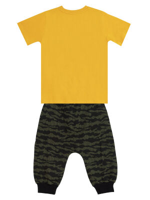 Whales Boy T-shirt&Capri Pants Set - 4