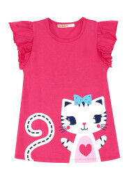 Whitecat Girl T-shirt&Leggings Set - 5