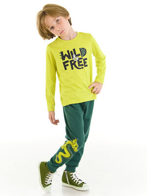 Wild Dragon Boy T-shirt&Pants Set
