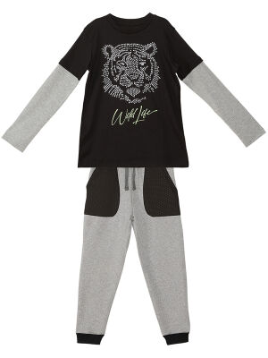 Wild Life Boy T-shirt&Pants Set - 3