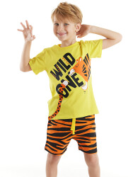 Wild One Boy T-shirt&Shorts Set - 1