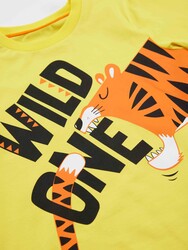 Wild One Erkek Çocuk T-shirt Şort Takım - Thumbnail
