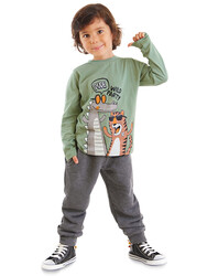 Wild Party Erkek Çocuk T-shirt Eşofman Altı Takım - Thumbnail