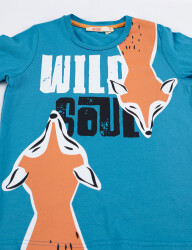 Wild Soul Erkek Çocuk T-shirt Şort Takım - 5