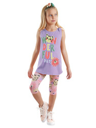 Wonderful Cat Girl T-shirt&Leggings Set - 1