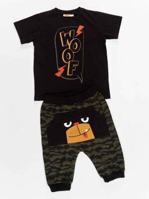 Woof Boy T-shirt&Baggy Pants Set - 3