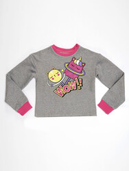 Wow Kız Sweatshirt - 3