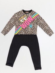 Wow Leopard Girl T-shirt&Pants Set - 3