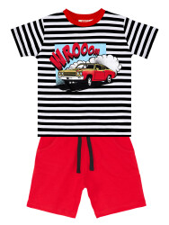 Wroom Boy T-shirt&Shorts Set - 3