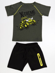 X-treme Erkek Çocuk T-shirt Şort Takım - 3