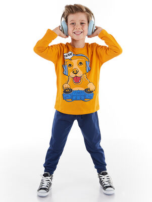 Yeah DJ Boy T-shirt&Pants Set - 1