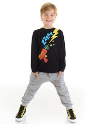 Zap Roket Erkek Çocuk T-shirt Pantolon Takım - Thumbnail