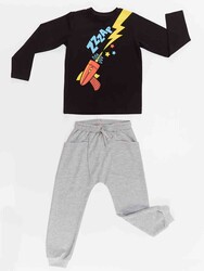 Zap Roket Erkek Çocuk T-shirt Pantolon Takım - Thumbnail