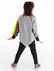 Zebra Arm Girl Tunic&Leggings Set - 2