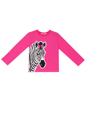 Zebra Fashion Kız Çocuk Kışlık T-shirt Pantolon Takım - 5