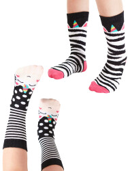 Zebra Girl 2-Pack Socks Set - 1