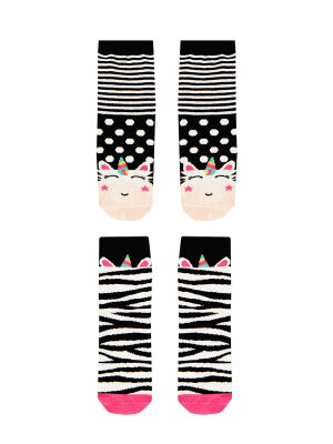 Zebra Girl 2-Pack Socks Set - 2