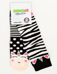 Zebra Girl 2-Pack Socks Set - 5