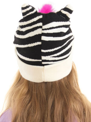 Zebra Girl Beanie - 2