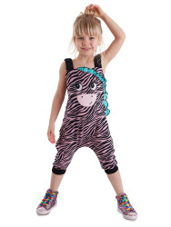 Zebra Girl Overall - 1