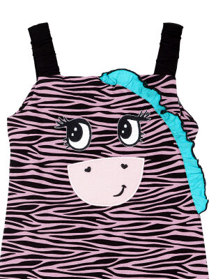 Zebra Girl Overall - 5