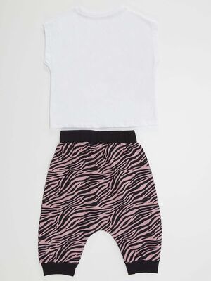 Zebracorn Girl T-shirt&Harem Pants Set