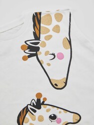 Zürafa Kız Çocuk Tunik Tayt Takım - Thumbnail